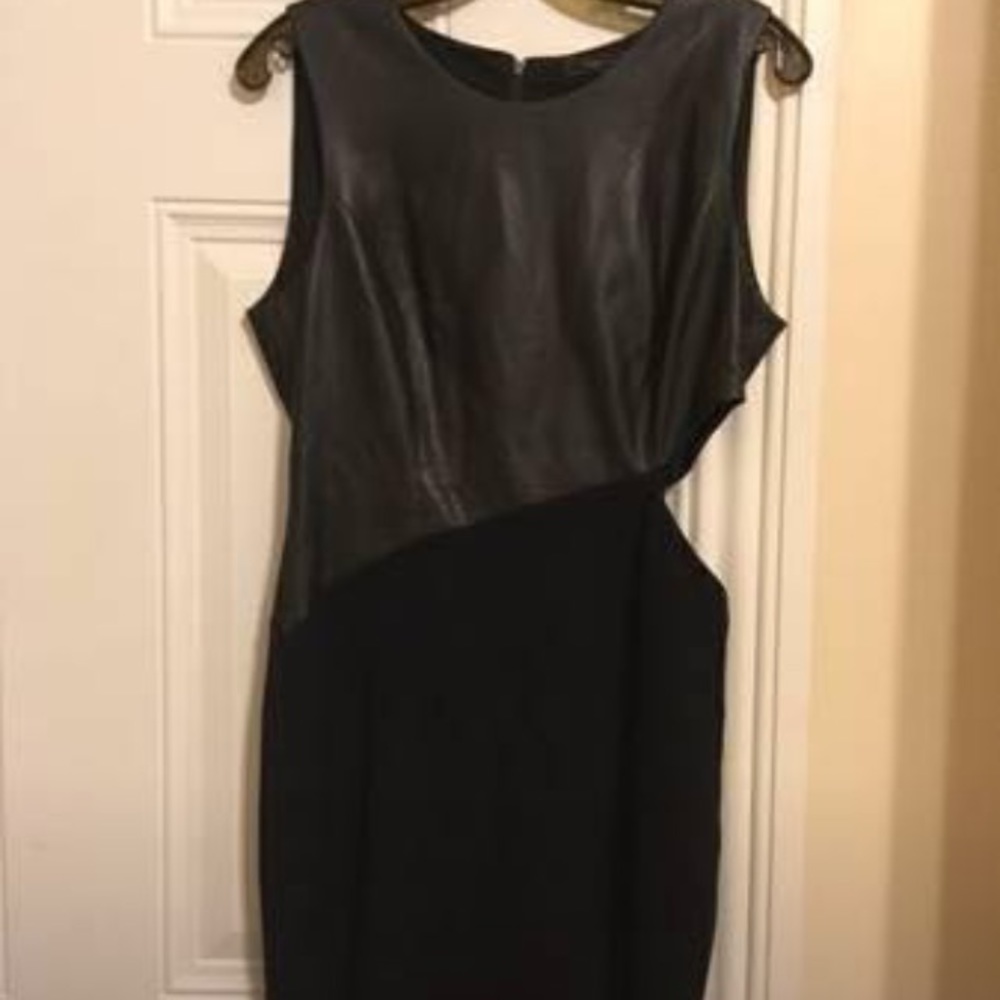 BCBG MaxAzria Black Cutout Dress